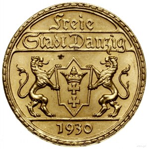 25 guldenów, 1930, Berlin; Posąg Neptuna; CNG 526, Fr. ...