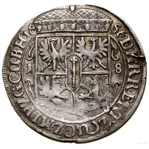 Ort, 1656, Królewiec; brak liter pod 1 - 8 po bokach ta...