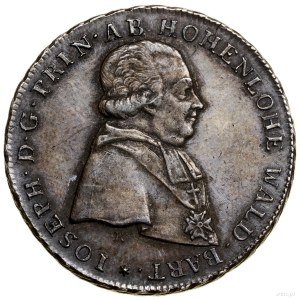 Półtalar, 1796, Nysa; Aw: Popiersie biskupa w prawo, le...
