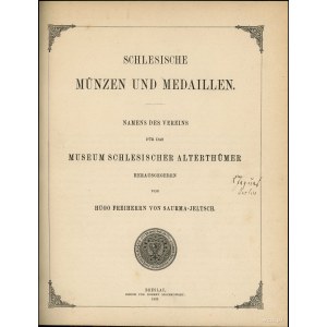 Hugo Freiherrn von Saurma-Jeltsch - Schlesische Münzen ...