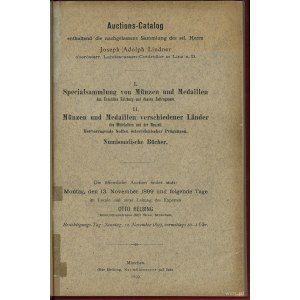 Katalog aukcyjny Otto Helbing „ Sammlung des sel. Herrn...