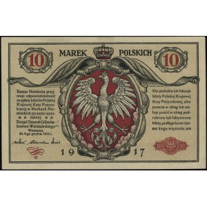 10 marek polskich, 9.12.1916; z napisem „Generał” i „bi...