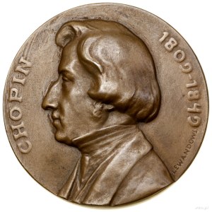 Medal na pamiątkę 100. rocznicy urodzin Fryderyka Chopi...