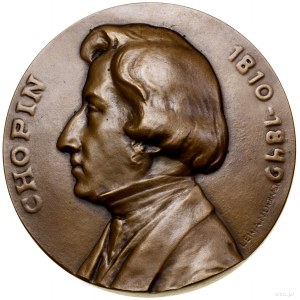 Medal na pamiątkę 100. rocznicy urodzin Fryderyka Chopi...