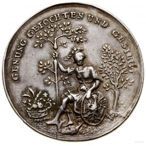 Medal na pamiątkę zawarcia traktatu pokojowego w Hubert...