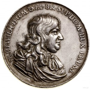 Medal pamiątkowy, bez daty (po 1677?), Gdańsk (?), auto...