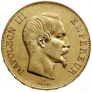100 franków, 1858 A, Paryż; Fr. 569, Gadoury 262, KM 78...