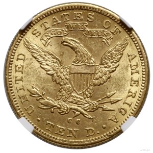 10 dolarów 1891 CC, Carson City; typ Liberty Head; Fr. ...