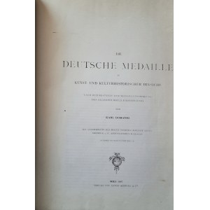 Karl Domanig, Deutsche Medaille, Wiedeń 1907, reprint, 0 notowań