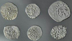 Islam, zestaw 6 szt. monet srebrnych