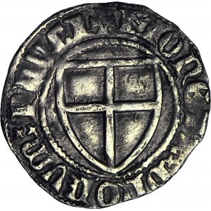 Zakon Krzyżacki, Winrych von Kniprode 1351-1382, Szeląg, Toruń? Gdańsk? 1380-82