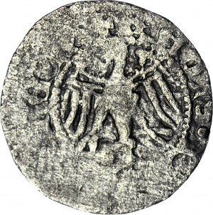 RRR-, Kazimierz III Wielki 1333-1370, Półgrosz (Kwartnik duży), Kraków, nienotowany typ
