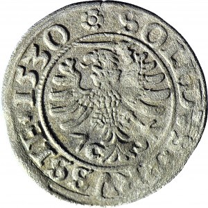 RR-, Sigismund I the Old, Szeląg Toruń 1530, mound in monogram S