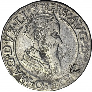 R-, Zygmunt II August, Czworak 1568, Wilno