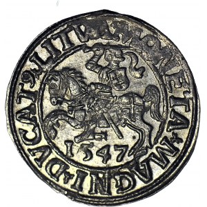 Sigismund II Augustus, Half-penny 1547, Vilnius, minted