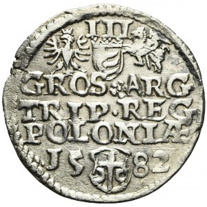 Stefan Batory, Trojak 1582 Olkusz, STEPHAN, R1