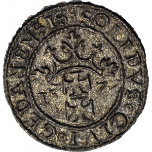 RR-, Stefan Batory, SZELĄG oblężniczy 1577, Goebel, Gdańsk, R3, piękny