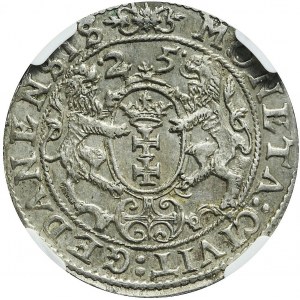 Zygmunt III Waza, Ort 1625, Gdańsk, PR, WYŚMIENITY