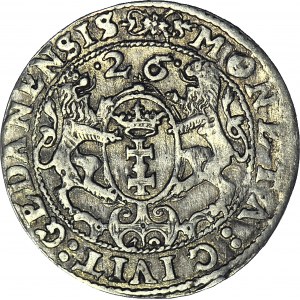 Zygmunt III Waza, Ort 1626, Gdańsk, szeroki łańcuch Orderu Złotego Runa