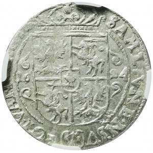 Zygmunt III Waza, Ort 1624, Bydgoszcz, PRV:M, menniczy