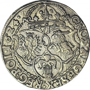 Zygmunt III Waza, Szóstak 1624, Kraków, ładny