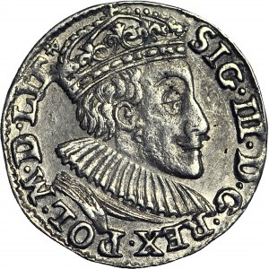 Sigismund III Vasa, Trojak 1589, Olkusz, beautiful