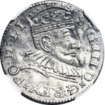 Sigismund III. Vasa, Trojak 1592, Riga, gemünzt