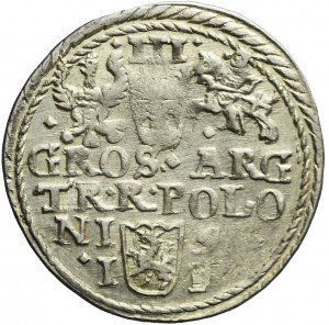 Zygmunt III Waza, Trojak 1597, Olkusz, SIG II, rzadki