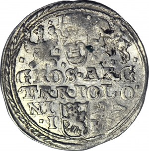 Zygmunt III Waza, Trojak 1597, Olkusz, połyskowy