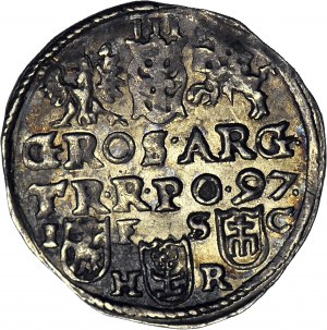 Zygmunt III Waza, Trojak 1597, Bydgoszcz, menniczy