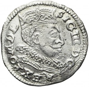 Zygmunt III Waza, Trojak 1599, Lublin, piękny