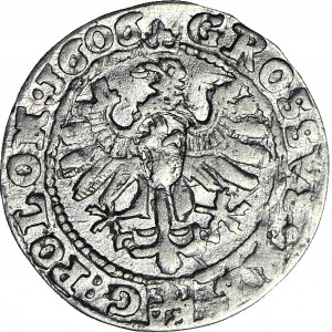 RR-, Zygmunt III Waza, Grosz 1606, R(Lewart) EG, nienotowany