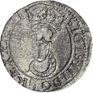 RRR-, Zygmunt III, Szeląg Olkusz 1593, T.25?mk, R7