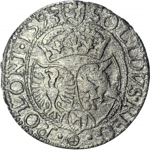 RRR-, Zygmunt III, Szeląg Olkusz 1593, T.25?mk, R7