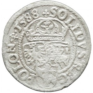Zygmunt III Waza, Szeląg 1588, Olkusz, Półruszt