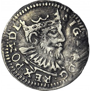 RR-, Zygmunt III Waza, naśladownictwo trojaka ryskiego 1592, Raguza