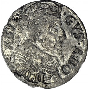 Gustav II Adolf, 1629 penny, Elbląg