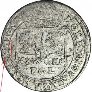 RR-, Jan Kazimierz Tymf 1664, Bydgoszcz, POLON, piękny