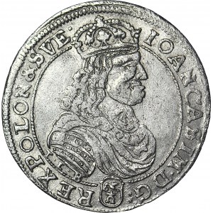 Jan II Kazimierz, Ort 1667, Bydgoszcz, rzadszy rocznik