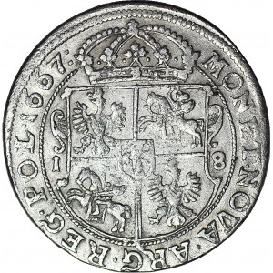 Jan II Kazimierz, Ort 1667, Bydgoszcz, rzadszy rocznik