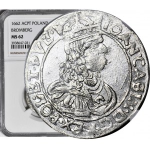 Jan II Kazimierz, Szóstak Lwów 1662 AcpT, menniczy