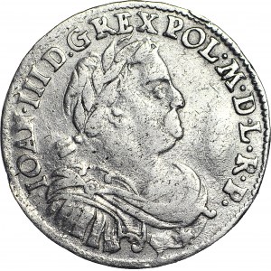 Jan III Sobieski, ort 1677, Bydgoszcz, RP