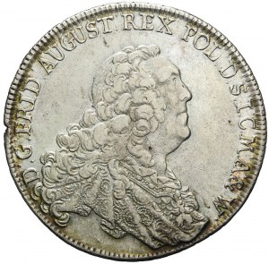 R-, August III Sas, Talar 1763, Drezno, ładny