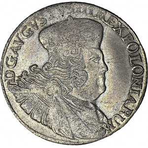 August III Sas, Dwuzłotówka 1753, mennicza