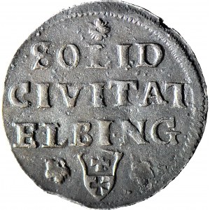 R-, August III, Shelag 1761 Elbląg, R3