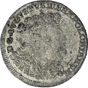 RR-, August III Sas, Półtorak portretowy 1756, Lipsk, PULTORAK, R4