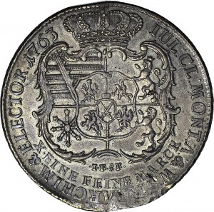 Fryderyk Krystian, Talar 1763 IFôF, S, Lipsk, piękny