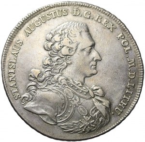 Stanisław A. Poniatowski, Talar 1766, zbrojarz