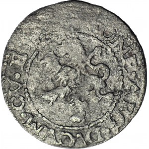 RRR-, Kurlandia, Fryderyk i Wilhelm Kettler, Szeląg 1596, Mitawa