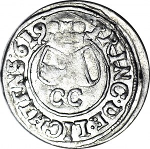 Śląsk, Księstwo Opawsko-Karniowskie, Karol, 3 krajcary 1619, Opawa
